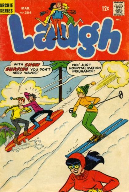 Laugh, Vol. 1  |  Issue#204 | Year:1968 | Series:  | Pub: Archie Comic Publications |