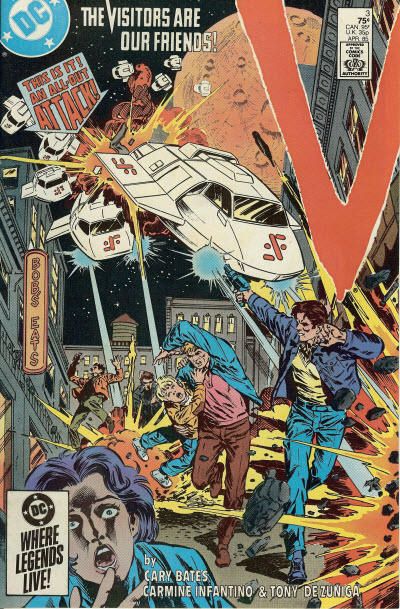 V Encounter! |  Issue#3A | Year:1985 | Series: V | Pub: DC Comics | Direct Edition