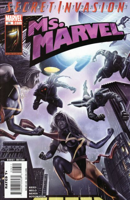 Ms. Marvel, Vol. 2 Secret Invasion - Secret Invasion |  Issue#26A | Year:2008 | Series: Captain Marvel | Pub: Marvel Comics | Greg Horn Regular