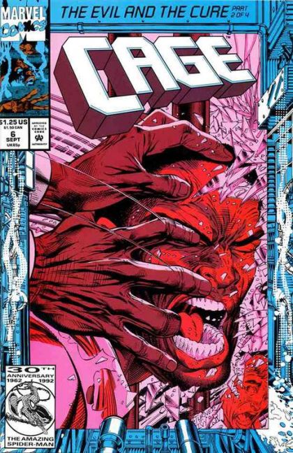 Cage, Vol. 1 The Evil and the Cure, Captain Of Destiny |  Issue#6A | Year:1992 | Series: Power Man | Pub: Marvel Comics |