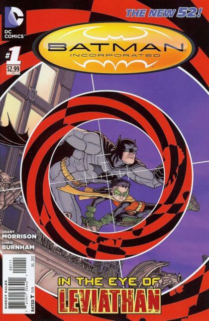 Batman Incorporated, Vol. 2 Leviathan, Part One |  Issue#1A | Year:2012 | Series: Batman | Pub: DC Comics | Chris Burnham Regular Cover