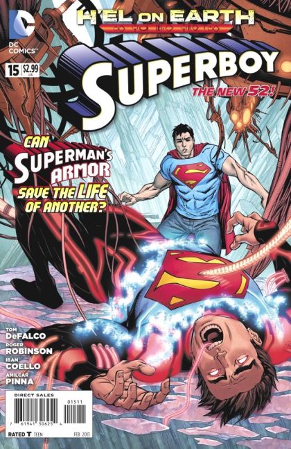 Superboy, Vol. 5 H'El on Earth - Shattered Steel! |  Issue#15 | Year:2012 | Series: Superboy | Pub: DC Comics |