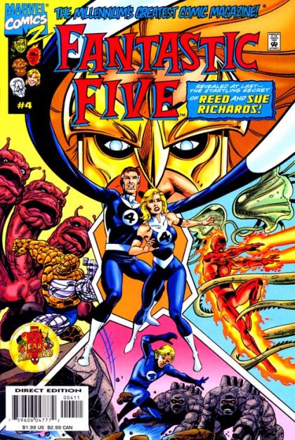 Fantastic Five, Vol. 1 The Startling Secret of Reed and Sue Richards |  Issue#4 | Year:2000 | Series: Fantastic Four | Pub: Marvel Comics |
