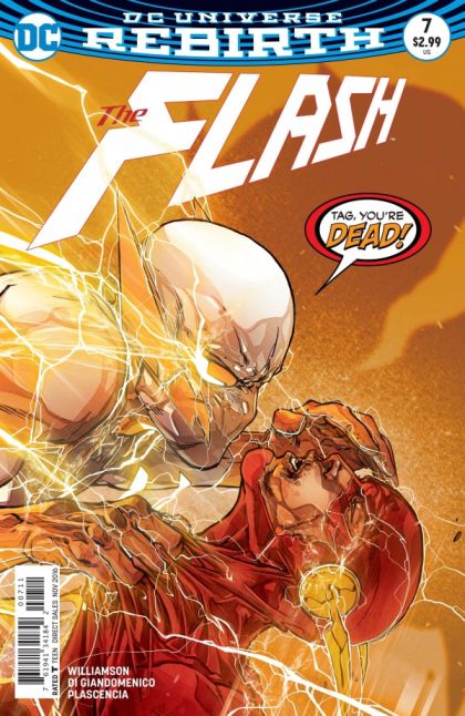 Flash, Vol. 5 No More Speedsters |  Issue#7A | Year:2016 | Series: Flash | Pub: DC Comics | Regular Carmine Di Giandomenico Cover