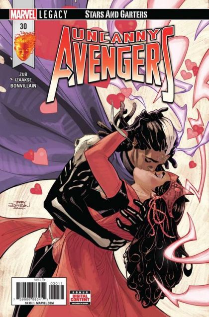 Uncanny Avengers, Vol. 3 Stars and Garters, Finding The Future |  Issue#30 | Year:2017 | Series: Avengers | Pub: Marvel Comics |