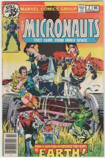 Micronauts, Vol. 1 Earth! |  Issue#2B | Year:1978 | Series: Micronauts | Pub: Marvel Comics | Newsstand Edition