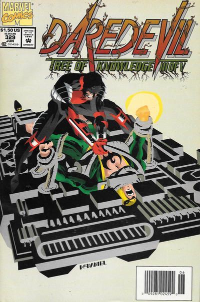 Daredevil, Vol. 1 Tree of Knowledge, Part 3: The Chernobyl Packet |  Issue#329B | Year:1994 | Series: Daredevil | Pub: Marvel Comics | Newsstand Edition