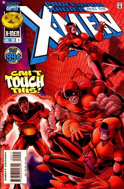 Professor Xavier and the X-Men Breaches Of Faith |  Issue#9A | Year:1996 | Series: X-Men | Pub: Marvel Comics | Direct Edition