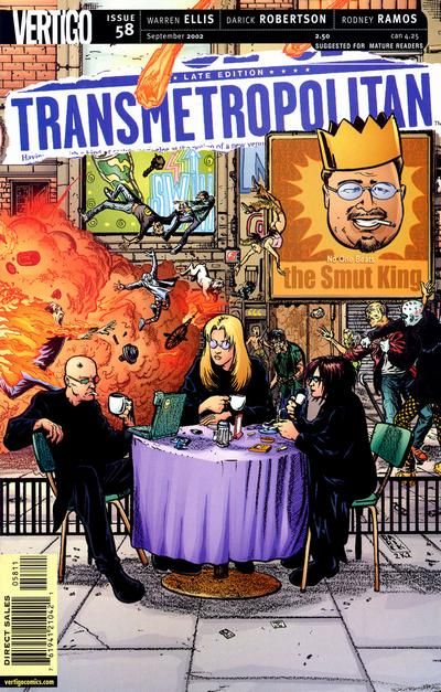 Transmetropolitan (DC Comics) Straight To Hell |  Issue#58 | Year:2002 | Series: Transmetropolitan | Pub: DC Comics |