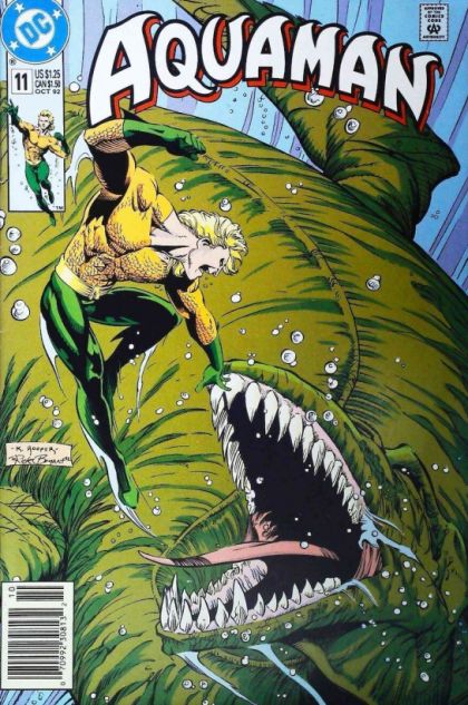 Aquaman, Vol. 4 Chasing One's Tail |  Issue#11B | Year:1992 | Series: Aquaman | Pub: DC Comics | Newsstand Edition