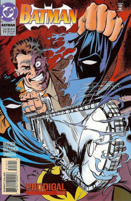 Batman, Vol. 1 Prodigal - Part 5: Double Deuce |  Issue#513A | Year:1994 | Series: Batman | Pub: DC Comics |