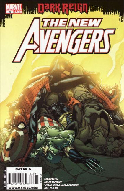 New Avengers, Vol. 1 Dark Reign  |  Issue#55A | Year:2009 | Series:  | Pub: Marvel Comics | Stuart Immonen Regular