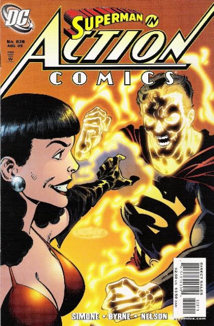 Action Comics, Vol. 1 Strange Attractors, Part 2: Positive Reinforcements |  Issue#828A | Year:2005 | Series:  | Pub: DC Comics |