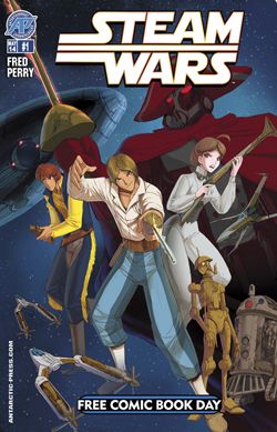 Free Comic Book Day 2014 (Steam Wars) An Ember of Hope |  Issue#1 | Year:2014 | Series:  | Pub: Antarctic Press | Free Comic Book Day 2014 Edition