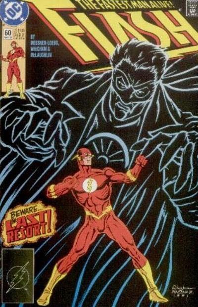 Flash, Vol. 2 Last Resorts, Last Resorts part 2 |  Issue#60A | Year:1992 | Series: Flash | Pub: DC Comics | Direct Edition