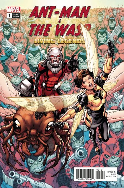Ant-Man And The Wasp: Living Legends  |  Issue#1B | Year:2018 | Series:  | Pub: Marvel Comics | Todd Nauck Variant Cover