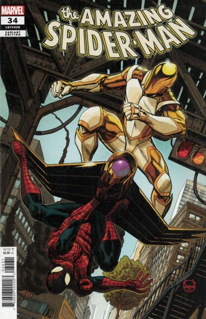 The Amazing Spider-Man, Vol. 6  |  Issue#34C | Year:2023 | Series: Spider-Man | Pub: Marvel Comics | Daniel Warren Johnson Variant