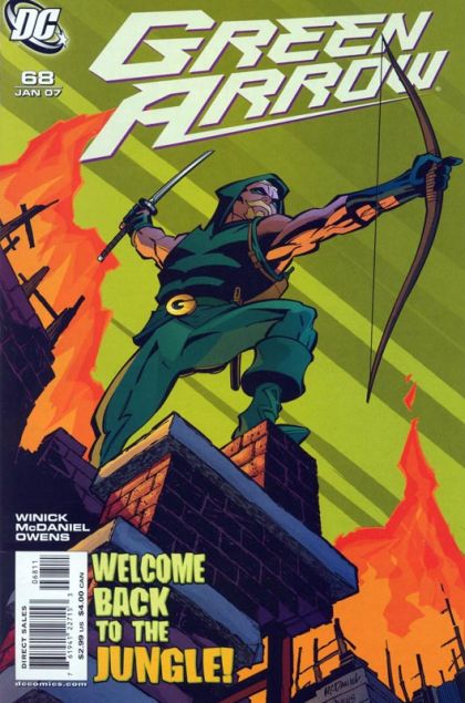 Green Arrow, Vol. 3 The Away Game, Part Three: Final Exam |  Issue#68 | Year:2007 | Series: Green Arrow | Pub: DC Comics |