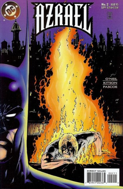 Azrael, Vol. 1 Fallen Angel |  Issue#2A | Year:1995 | Series:  | Pub: DC Comics | Direct Edition