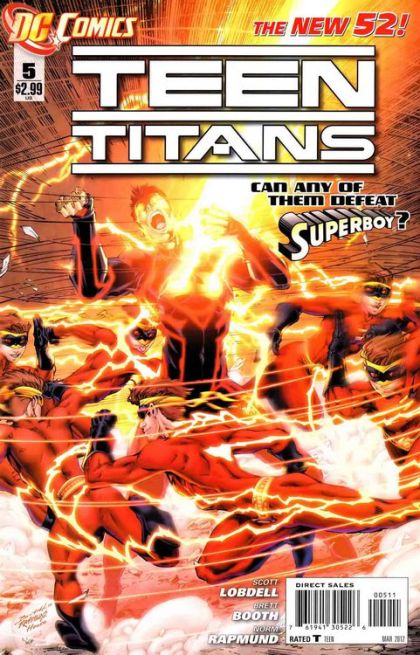 Teen Titans, Vol. 4 Over Before it's Begun |  Issue#5A | Year:2012 | Series: Teen Titans | Pub: DC Comics | Direct Edition