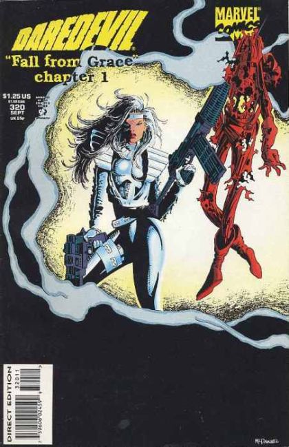 Daredevil, Vol. 1 Fall From Grace, Part 1 |  Issue#320A | Year:1993 | Series: Daredevil | Pub: Marvel Comics | Direct Edition