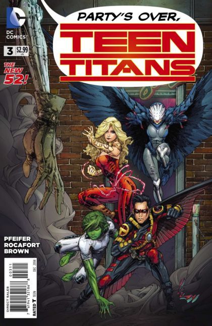 Teen Titans, Vol. 5 Blinded by the Light, Part 3 |  Issue#3A | Year:2014 | Series: Teen Titans | Pub: DC Comics | Kenneth Rocafort Regular Cover