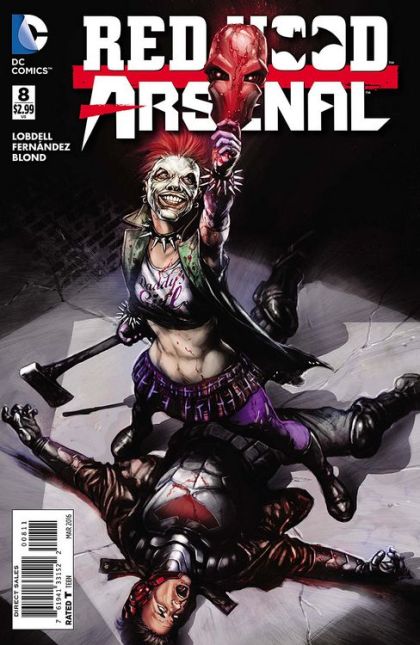 Red Hood/Arsenal Harmed And Dangerous, Part One |  Issue#8A | Year:2016 | Series:  | Pub: DC Comics | Leonardo Manco Regular Cover