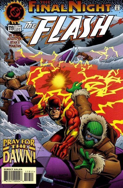 Flash, Vol. 2 Final Night - Pray for the Dawn |  Issue#119A | Year:1996 | Series: Flash | Pub: DC Comics | Direct Edition