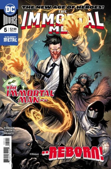 Immortal Men The End of Forever, Part Five |  Issue#5 | Year:2018 | Series:  | Pub: DC Comics |