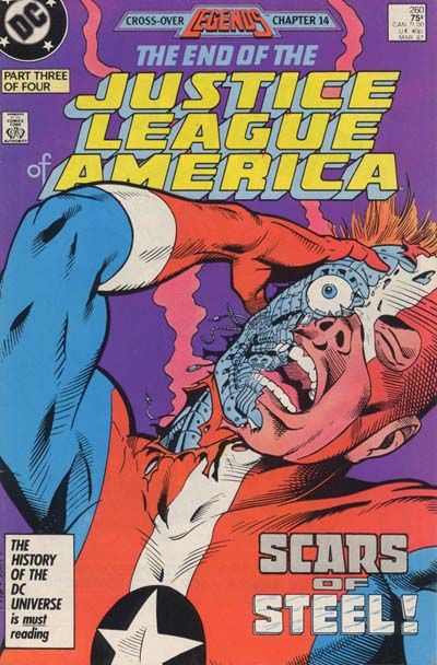 Justice League of America, Vol. 1 Legends - Chapter 14 / The End of the Justice League of America, Part 3: Flesh! |  Issue#260A | Year:1987 | Series: Justice League | Pub: DC Comics | Direct Edition