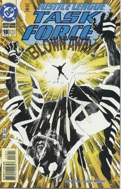 Justice League Task Force Savage Legacy, The Frog And The Scorpion |  Issue#18A | Year:1994 | Series: JLA | Pub: DC Comics | Direct Edition