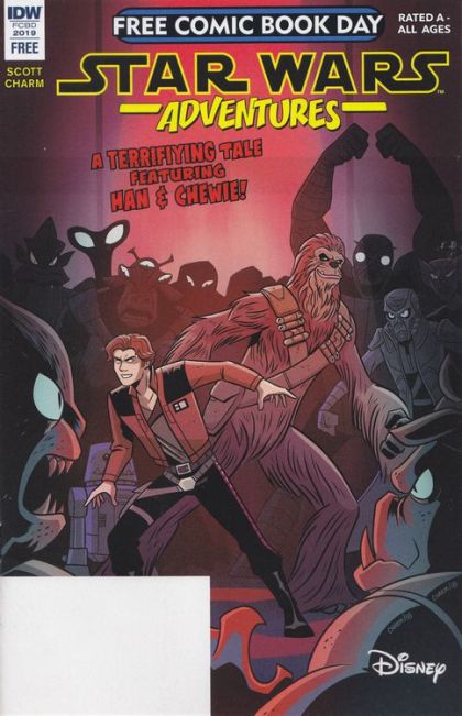 Free Comic Book Day 2019 (Star Wars Adventures: Droid Hunters) Droid Hunters |  Issue#1 | Year:2019 | Series: Star Wars | Pub: IDW Publishing | Derek Charm Regular