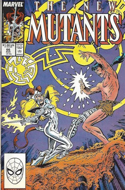 New Mutants, Vol. 1 Sorcerer's Duel |  Issue#66A | Year:1988 | Series: New Mutants | Pub: Marvel Comics | Direct Edition