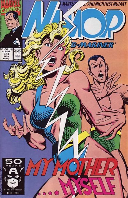Namor, the Sub-Mariner My Mother... Myself |  Issue#20A | Year:1991 | Series: Sub-Mariner | Pub: Marvel Comics | Direct Edition