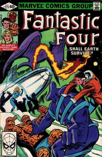 Fantastic Four, Vol. 1 Tower of Crystal...Dreams of Glass! |  Issue#221A | Year:1980 | Series: Fantastic Four | Pub: Marvel Comics | Direct Edition