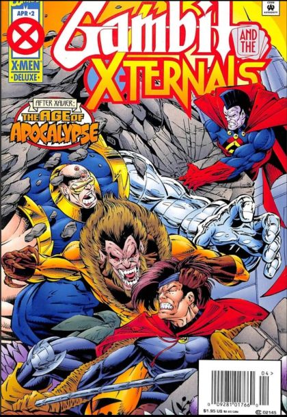 Gambit and the X-Ternals Age of Apocalypse - Where No External Has Gone Before! |  Issue#2B | Year:1995 | Series: Gambit | Pub: Marvel Comics | Newsstand Edition