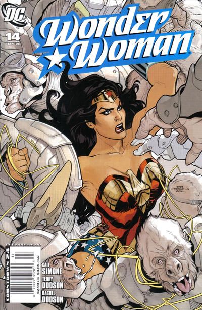 Wonder Woman, Vol. 3 The Circle, Part One: What You Do Not Yet Know |  Issue#14D | Year:2008 | Series: Wonder Woman | Pub: DC Comics | Terry	Dodson Newsstand