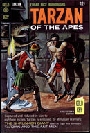 Tarzan (Dell Publishing Co.) Tarzan and the Ant Men, Tarzan and the Ant Men: Part 2: The Shrunken Giant; Stegosaurus; Another Meeting with the Masai; Caged |  Issue