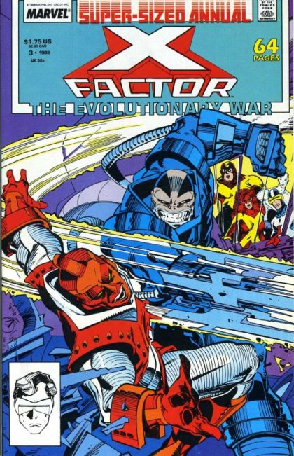 X-Factor, Vol. 1 Annual Evolutionary War - Chapter 1: Unnatural Selection / Changes |  Issue#3A | Year:1988 | Series: X-Factor | Pub: Marvel Comics | Direct Edition