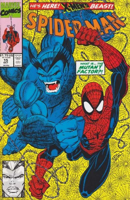 Spider-Man, Vol. 1 The Mutant Factor! |  Issue#15A | Year:1991 | Series: Spider-Man | Pub: Marvel Comics |