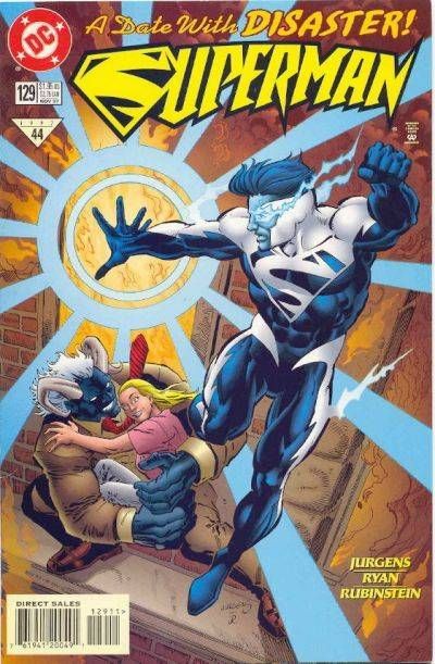 Superman, Vol. 2 Within Human Reach |  Issue#129A | Year:1997 | Series: Superman | Pub: DC Comics | Direct Edition