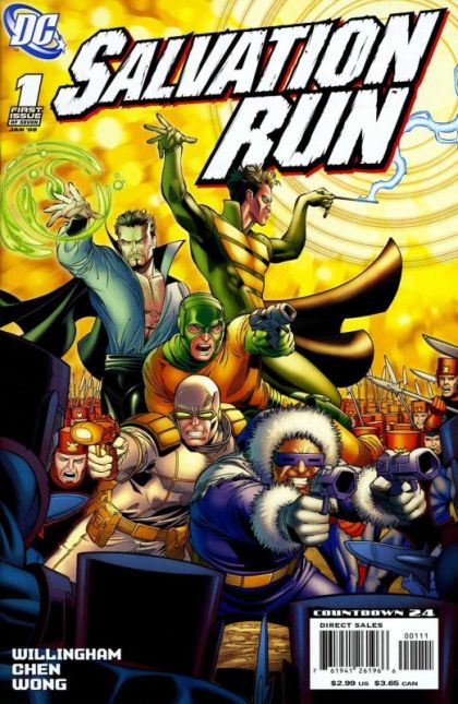 Salvation Run Hellish New World |  Issue#1A | Year:2008 | Series:  | Pub: DC Comics |