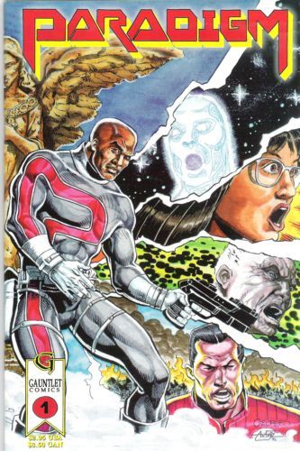 Paradigm (Caliber Comics) Starts With A Bang |  Issue#1 | Year:1993 | Series:  | Pub: Caliber Comics |