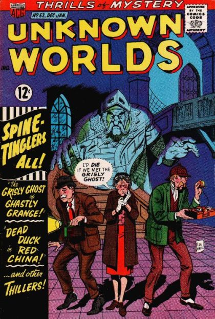Unknown Worlds  |  Issue#52 | Year:1966 | Series:  | Pub: American Comics Group |