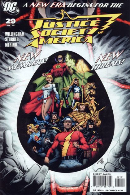 Justice Society of America, Vol. 3 The Bad Seed, Part 1: Fresh Meat |  Issue#29 | Year:2009 | Series: JSA | Pub: DC Comics |
