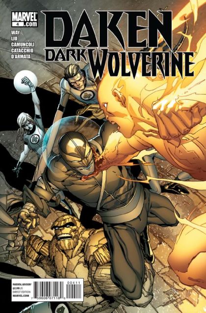 Daken: Dark Wolverine Empire Act 2, The Pride Comes Before The Fall |  Issue#4A | Year:2012 | Series:  | Pub: Marvel Comics | Giuseppe Camuncoli Regular Cover