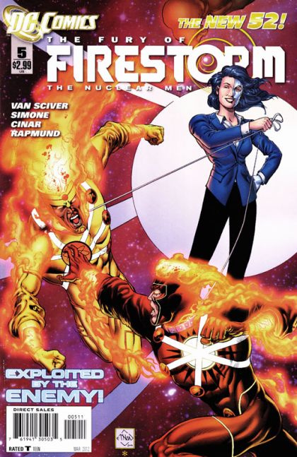 Fury of Firestorm: The Nuclear Men Every Bullet Brings An Ending |  Issue#5 | Year:2012 | Series: Firestorm | Pub: DC Comics | Ethan Van Sciver Cover