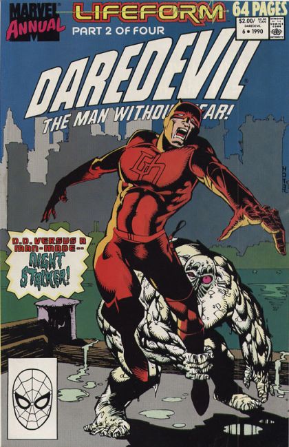 Daredevil, Vol. 1 Annual Lifeform - 2/4: Predator |  Issue#6A | Year:1990 | Series: Daredevil | Pub: Marvel Comics | Direct Edition