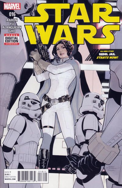 Star Wars, Vol. 2 (Marvel) Rebel Jail |  Issue#16A | Year:2016 | Series: Star Wars | Pub: Marvel Comics | Terry Dodson & Rachel Dodson Regular