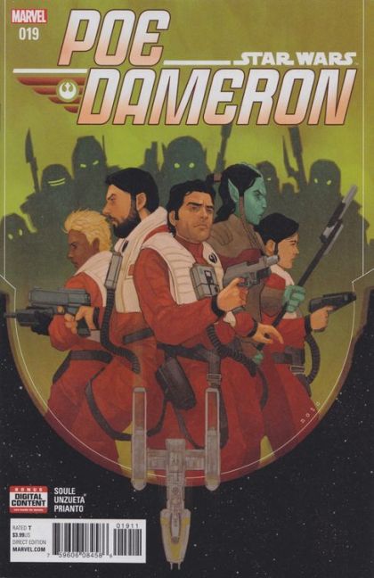 Poe Dameron War Stories, Part 3 |  Issue#19A | Year:2017 | Series: Star Wars | Pub: Marvel Comics | Regular Phil Noto Cover